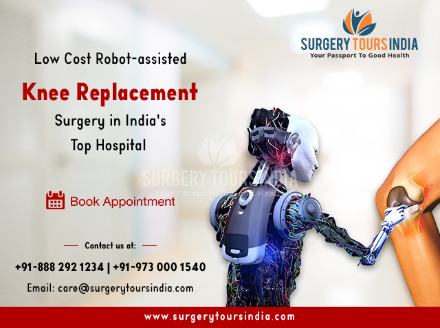 Robot-assisted knee replacement surgery in India